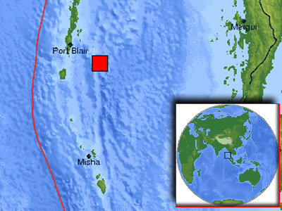 Σεισμός 6,4 R στις νήσους Andaman