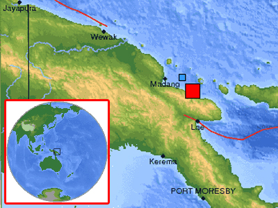Σεισμός 6,4R στη Νέα Γουινέα