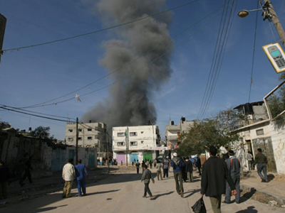 Ισραηλινή αεροπορική επιδρομή στη Γάζα