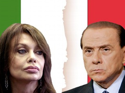 Αρνήθηκε τον διακανονισμό η σύζυγος του Μπερλουσκόνι