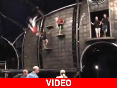Τραμπολίνο με το «Cirque du Soleil»