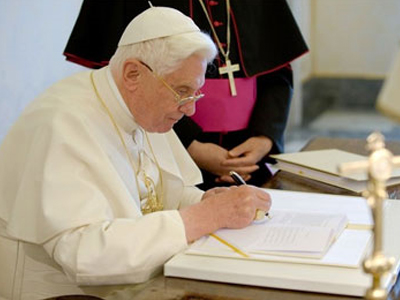 Γράμμα από τον Πάπα στην ιρλανδική καθολική εκκλησία