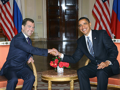 Συγχαρητήρια από Medvedev σε Obama