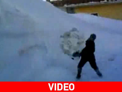 Μην σε παίρνει από κάτω… η χιονόμπαλα