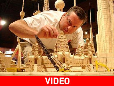 Ένας κόσμος φτιαγμένος από… οδοντογλυφίδες