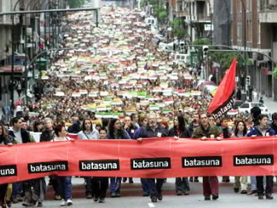 Δικαίωση της Ισπανίας για το κόμμα Batasuna