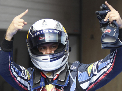 Ο Vettel στη θέση του…