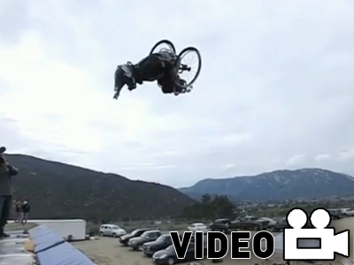 «Backflip» με αναπηρικό αμαξίδιο