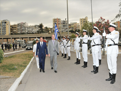 Συνάντηση του Υπουργού Ναυτιλίας και Αιγαίου  με Paul Jaenichen