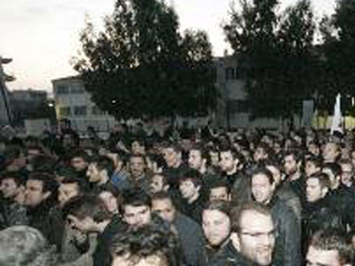 Συγκέντρωση αλληλεγγύης στη Θεσσαλονίκη