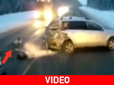 Διπλό θαύμα στη μέση του δρόμου Διπλό θαύμα στη μέση του δρόμου