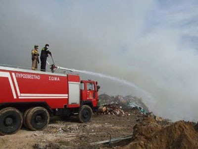 Κάηκε δάσος στα Χανιά