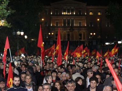 Σήμερα η συγκέντρωση του ΚΚΕ στο Σύνταγμα