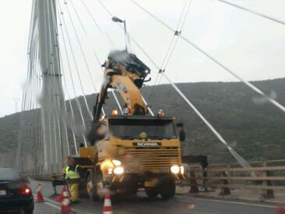 Ταλαιπωρίας συνέχεια στην Υψηλή Γέφυρα Χαλκίδας