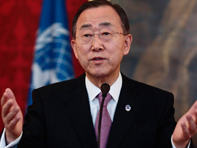 Έκκληση Μπαν Κι-μουν για την κατάσταση στη Συρία