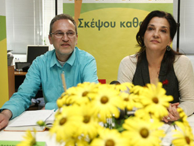 Διακαναλική συνέντευξη των Οικολόγων Πράσινων