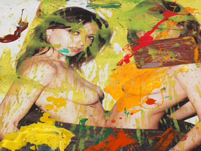 Dan Colen: Βlowin’ in the Wind