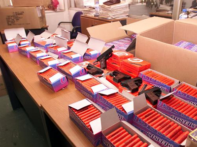 Κατασχέθηκαν κροτίδες και στην Σάμο