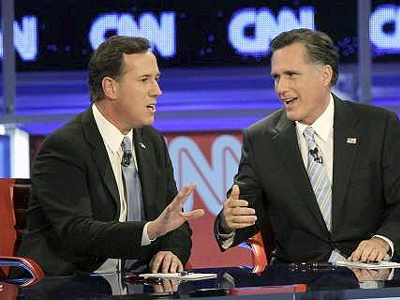 Αναμετρώνται Ρόμνι- Σαντόρουμ