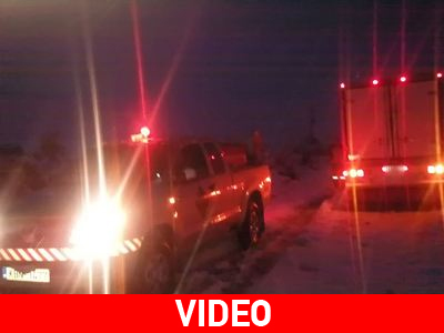 Καρπενήσι:Απεγκλωβίστηκαν τα 16 άτομα