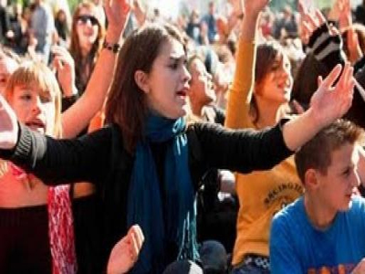 Συγκέντρωση διαμαρτυρίας μαθητών στην Θεσσαλονίκη