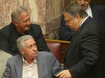 Ενημέρωση Φ. Κουβέλη από τον Ευ. Βενιζέλο