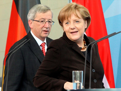 Σήμερα η συνάντηση Μέρκελ-Γιούνκερ εν όψει Eurogroup