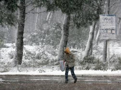 Νεφώσεις με βροχές και χιόνι