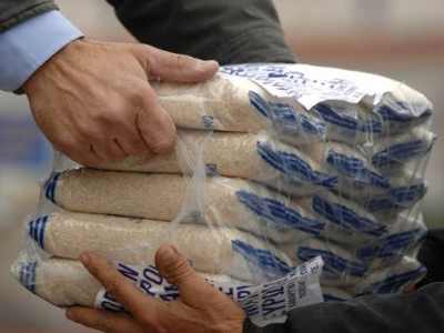 Δωρεάν διανομή τροφίμων στην Θεσσαλονίκη