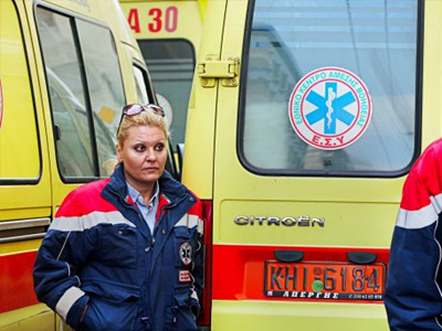 Διαμαρτυρία των κατοίκων της Σάμου για την υποστελέχωση του ΕΚΑΒ