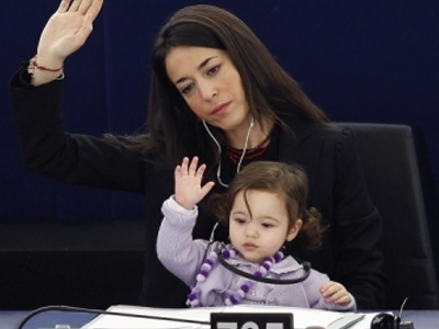 Από μικρή στην Βουλή