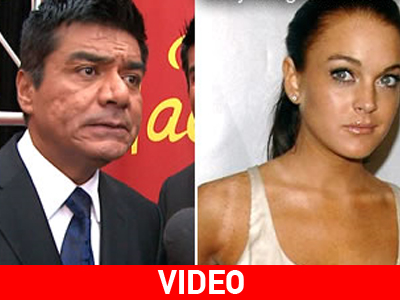 Ο George Lopez μίλησε για την Lindsay Ο George Lopez μίλησε για την Lindsay