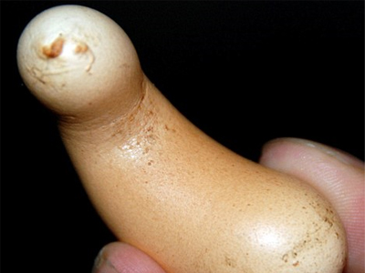 Αυγό σε σχήμα μπανάνας!