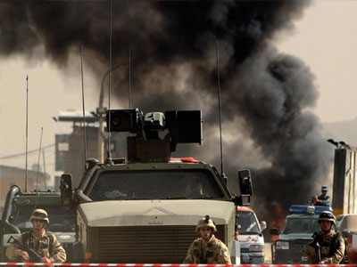 Βομβιστική επίθεση σε βάση του ΝΑΤΟ στην Kabul