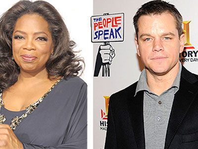 Ο Matt Damon για την Oprah Winfrey