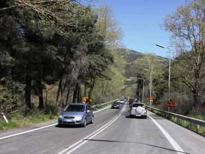 Μια λωρίδα κυκλοφορίας σήμερα στα Τέμπη