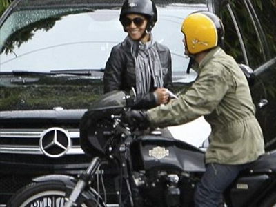 Βόλτα με τη μηχανή