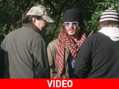 Ο Johnny Depp σε ρόλο σκηνοθέτη Ο Johnny Depp σε ρόλο σκηνοθέτη