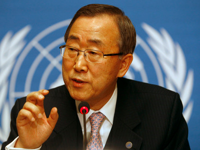 «Πιέσεις» Βan-Ki Moon για τους πλημμυροπαθείς του Πακιστάν