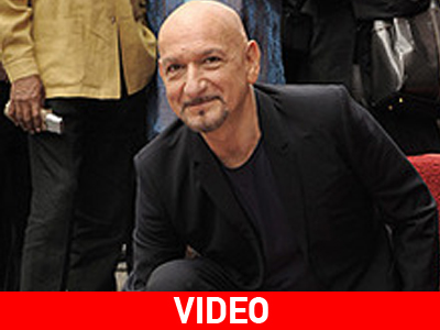 Ο Ben Kingsley στη «Λεωφόρο της Δόξας»