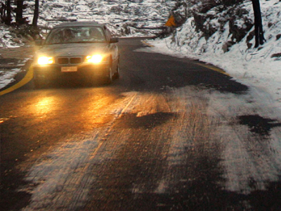 Προβλήματα στη Λ. Πάρνηθος- Πού είναι απαραίτητες οι αντιολισθητικές αλυσίδες