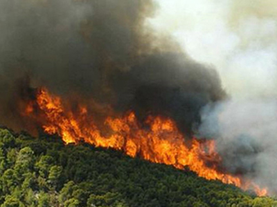 Σε ύφεση η φωτιά στη Λευκάδα- Υπό έλεγχο τα υπόλοιπα μέτωπα