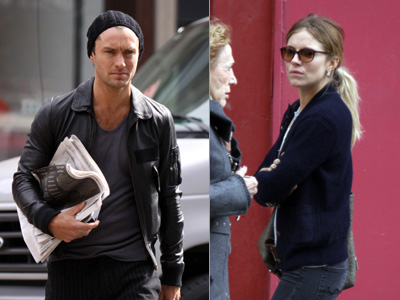 Jude Law και Sienna Miller στη Νέα Υόρκη