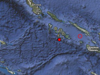 Τσουνάμι από τα 7.2R στα νησιά του Σολομώντος