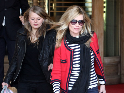 Η Kate Moss στην Πόλη του Φωτός