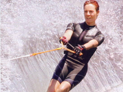 Επιδόθηκε στο αγαπημένο της σπορ Επιδόθηκε στο αγαπημένο της σπορ