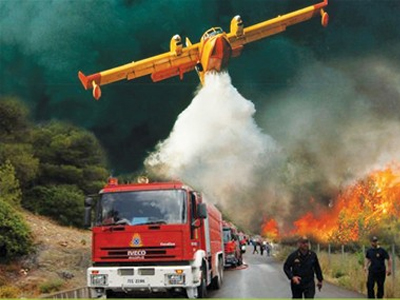 Επί ποδός η Πυροσβεστική στην Κρήτη