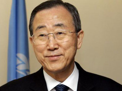 Συγχαρητήρια Ban Ki Moon για την εκλογή Karzai