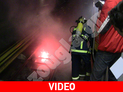 Εντυπωσιακή άσκηση πυρόσβεσης σε σταθμό του ΜΕΤΡΟ