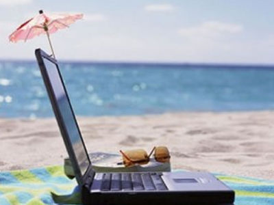 Στην παραλία με δωρεάν Wi-Fi